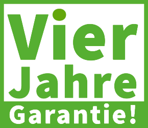 4 Jahre Garantie
